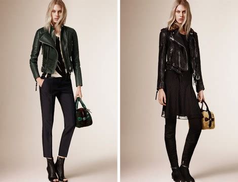 burberry deri ceket
